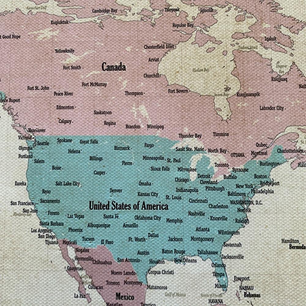 World map - Picture 6 of 7
